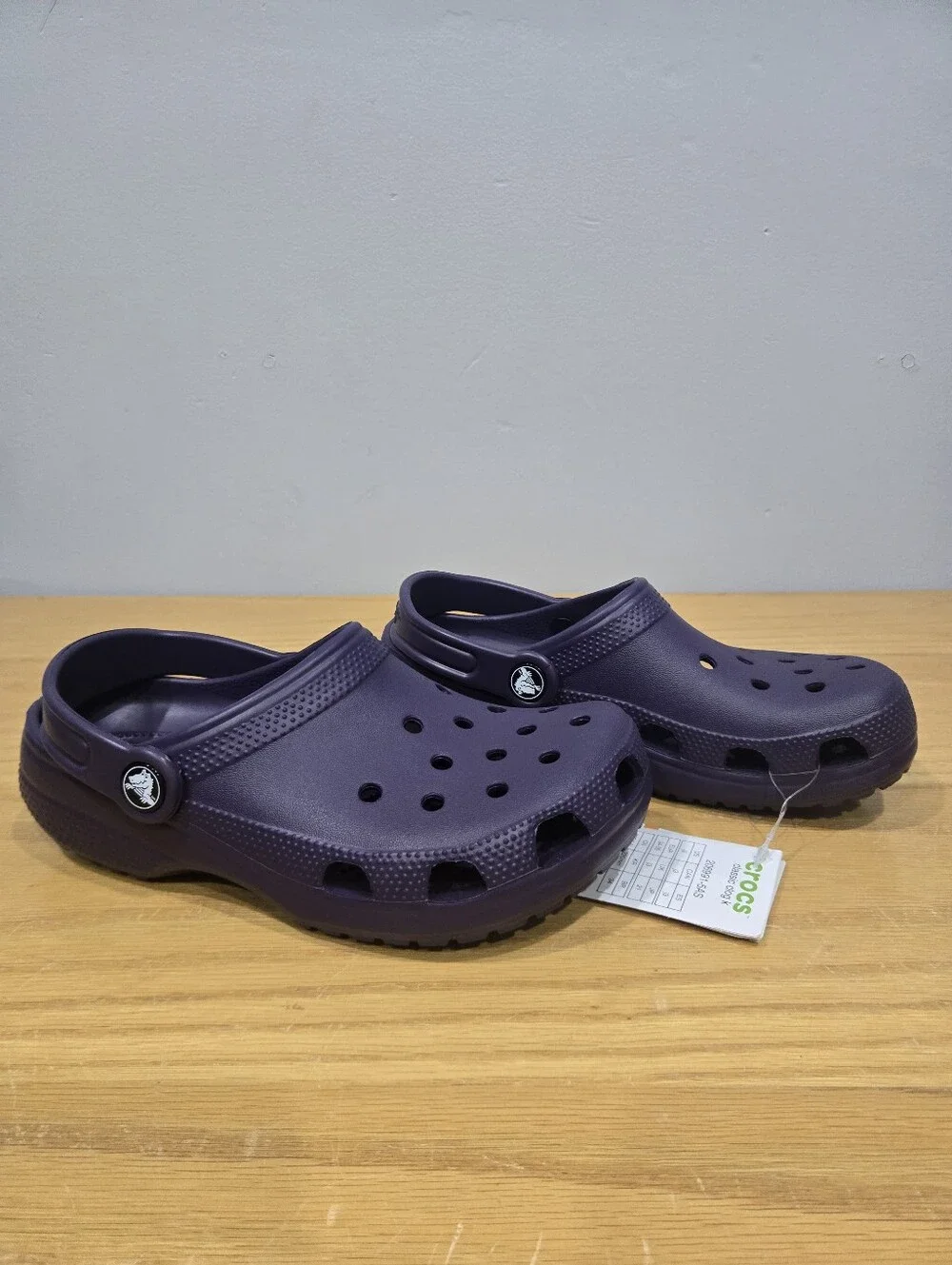 Crocs Kids Classic Clog in Purple